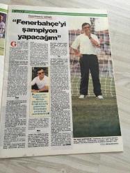 GELİŞİM SPOR DERGİSİ - SAYI 5 - 7 EYLÜL 1988 HINCAL ULUÇ - HASAN SARIÇİÇEK - ATİLLA GÖKÇE - HASAN ONUKER - CAROL -  RİCARDO SCHUMACHER - CLİVE ALLEN - DÖRT SİLAHŞÖRLER - TEZGAHTAR - VİYANA - SİMOVİÇ - TUGAY - TANJU - METİN - SEMİH  - İLYAS  -İSMAİL  - UĞUR - GALATASARAY  - RAPİD - KONSEL  -WEBER -KİENAST - BLİZENEC - DİNAMO ZAGREB - LADİÇ  - DEVERİÇ - PANADİÇ - LESYAK - BEŞİKTAŞ - RECEP - ZALAD - KADİR - ZEKİ -RIZA - MEHMET - GÖKHAN - FERDİNAND - SİMTEL - CÜNEY TANMAM - BATURALP - VOLKİ YOK  - BASRİ - LEFTER - CEMİL - ÖMER ARAZ - SARIYER - RİZESPOR - SAKARYA - ANKARA GÜCÜ - BURSA - KAHRAMAN MARAŞ - FENERBAHÇE - SAMSUN - BOLUSPOR - MALATYA SPOR - TRABZON - KONYA - ALTAY - ADANA -NAZAN ŞORAY - ESKİŞEHİR - MİTROVİÇ - SERDAR CAKMAN - NECATİ KARAKAYA - FEYYAZ - GULLİT - PLATİNİ - BECKENBAUER - YİĞİT BÜKER - NAVRATİLOVA - DİDEM YURDAKUL - MİODRAK YESİÇ - MÜJDAT YETKİNER - ROBERT - ERDİ