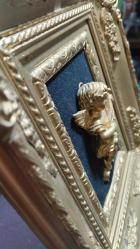 Altın varaklı melek biblolu tablo