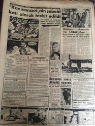 YENİ SABAH GAZETESİ 25 MAYIS 1964 YIL :27 SAYI :9050--Bir minibüs te 13 yolcu yanarak öldü---Göğüş :Kıbrıs meselesinin halli kolay olmayacak dedi ----Rumlar dün yine Türklere  ateş açtı ---AP .Kadıköy Kongresinde hep CHP ye hücum  edildi --Vietnam a Atom atılması istendi---Bayan Dassault  36 saat sonra bulundu ---Kan kanseri nin sebebi kati olarak tespit edildi --Kırkından sonra Atlantiği aşacak ---Fenerbahçe : Galatasaray: 0 ---H.Tepe İ.Sporu 4-2 yenince  Beykoz ikinci lige düştü --Gençlerbirliğini 2-0 yenen Karşıyaka düşmekten kurtuldu --Satır  Gümüşpala yı radyoya çağırdı ---AP sözcüsüne  CHP daima eriyen bir partidir --Sağır ve dilsiz olan 15 yaşındaki  bir kıza  tecavüz ettiler ---YTP bir diktatörlük ihtimalinden bahsediyor ---Radyo Programları ---Ama genç Vefa lisesini birincilikle bitirdi ---