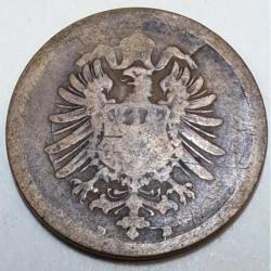 Alman İmp.-1 Pfennig-1887-NADİR-ÇT