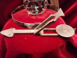 OSMANLI DÖNEMİ GÜMÜŞ SEYYAR SARRAF TARTISI KENDİ ÖZEL KABINDA 581