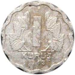TÜRKİYE CUMHURİYETİ 1 KURUŞ 1943