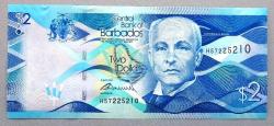 BARBADOS=2013  2 Dolar P-73   ÇİL'