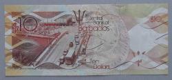 BARBADOS=2013  10 Dolar P-75  ÇİL'