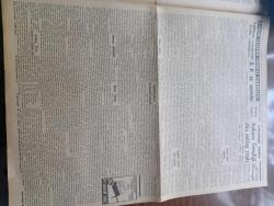 Vatan Gazetesi - 28 Mayıs 1949 - Asaletin İcapları Yazan Ahmet Emin Yalman Köşe Yazısı - Pabuçsuz Milletvekili İbrahim Refik Soyer - Valilere Verilecek Geniş Salahiyetler - Sovyet Askeri Tatbikatı - İngiltere Amerikan Komünist o Eisler'i İade Etmiyor - Kominforma Türkiye'deki Faaliyetine Devam Ediyor - Demokrat Parti Ve Seçimler Celal Bayar Kısmi Seçimleri Lüzumsuz Buluyor - Osmanoğulları Yazan Feridun Fazıl Tülbentçi Yazı Dizisi - Karl Marx'ı Yok Etmek İsteyen Stalin Ve Kendisinden Evvelkiler - Ankara Gençliği Dün Miting Yaptı - İngiliz Hakemi Mr. Greenwood'un Futbolcularımız Hakkında Mütalaası Yine Türk Takımları Enerjik Oynuyor - Fenerbahçe Bugün Charlton İle Karşılaşıyor - Volvo Kamyon - Gold Year Kamyon Lastikleri - Pal Traş Bıçağı - Albayrak Hububat Unları