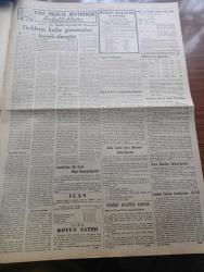 Vatan Gazetesi - 3 Haziran 1949 - Rusya'da Esrarengiz Şekilde Ölen Türk Diplomatik Kuryesi - Ulus Gazetesinin Çifte Gafı Yazan Ahmet Emin Yalman Köşe Yazısı - Para Darlığını Yaratan Gizli Eller - Avrupa Serbest Güreş Şampiyonası - Güreşçilerimiz Yaşar Doğu Nasuh Akar Ve Muharrem Candaş Fotoğraf - Sekiz Ay Sonra Kabul Olunan Seçim Mazbatası - Hür Avrupa Komitesi - Yeni Bir Türk Amerikan Cemiyeti - Osmanoğulları Yazan Feridun Fazıl Tülbentçi Yazı Dizisi - İstanbul'da Kiracılar Taksim Meydanında Toplanacak - Bingazi'nin İstiklali Vesaire Yazan Altemur Kılıç - Ankaragücü Galatasaray'ı 4 3 Yendi - Türkiye Milli Talebe Federasyonu'nun Yeni Bir Açıklaması - İstanbulspor Filistin'e Gitmiyor - İngiltere'nin Otomobil İhracatı - Eski İngiliz Sefirinin Anlattıkları Yazan Sir Hughe Knatchbull Hugessen Yazı Dizisi - Frigidaire Buzdolabı - Karamürsel Yünlü Kadın Ve Erkek Kumaşları Ve Battaniyeler - Bulmaca - İstanbul Radyosu