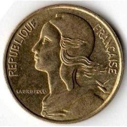 Fransa-5 Centimes-1988-Alüminyum/Bronz-ÇT