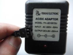DC 4.8V 250MA  ADAPTÖR SORUNSUZ ADAPTÖR   (ORH-DEMİR SEPET 1)
