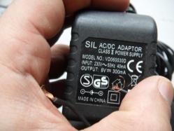 6V 300MA   ADAPTÖR SORUNSUZ ADAPTÖR   (ORH-DEMİR SEPET 1)