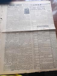 Vatan Gazetesi - 27 Haziran 1949 - Suriye'yi Ziyaret Ederken Yazan Ahmet Emin Yalman Köşe Yazısı - Suriye'de Yeni Kabine Teşekküllü Etti - Muhterem Bir Ölü İşadamı  İşadamı Ahmet Ahmet Kara'ya Minnet Borcumuz - Gül Atletizm Kupası - Millet Partisini'ni Küfürlü Toplantısı - Dünya Turuna Çıkan Türk İrfan Kipman - Atom Bombasından Daha Gizli Bir Bomba Yapıldı - Abdurrahman Münip Berkan Toprağa Verildi - Yunanistan Başbakanı Sofulis'in Cenaze Töreni - Osmanoğulları Yazan Feridun Fazıl Tülbentçi Yazı Dizisi - Talebe Federasyonu Mahiyet Ve Çalışmaları - CHP'li Bir Bucak Müdürü - İzmit Belediyesi Karakayalar Suyunu Şehre Getirecek - Fenerbahçe Takımı Bütün Kategorilerde Şampiyon Oldu - Dünya Boks Şampiyonluğuna Ait İddialar - Bugünkü İsrail Yazan Sinan Korle Yazı Dizisi - Chambers İle Hills Düellosu İki Taraf Çarpışmaya Devam Ediyor - General Electric - Nevrozin Ağrı Kesici - Arı Pirinç Unları - Bulmaca - İstanbul Radyosu Programı