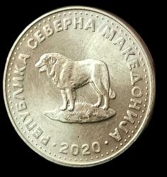 Makedonya 2020 1 Dinar