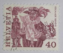 LOT.4 » 25.Ağustos.1977   İSVİÇRE  POSTA PULU