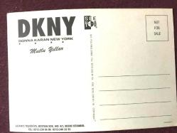 DKNY - Donna Karan New York - Mutlu yıllar / Reklam kart