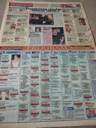SABAH MELODİ GAZETESİ VE SABAH TELERAMA GAZETESİ KADINLARA ÖZEL - 8 Mart 1994 -Karikatürler-Walt Disney/Boncuk-Mort Walker-Dick Browne/Bizim Aile-Tom Armstrong/Marvin-Graham Allen-John Dodd/Kral Kedi-Süleyman Turan/Dön Artık-Astroloji-Bülent Kısa-Klinik-Meltem Pusat-Telerama Programı-Sabah Filmleri-Öğlen Filmleri-Akşam Filmleri-ErdoğanSevgin- Uğur Yücel- ahmet vardar-levent kırca-aydar şener-victor- Ümit ünal-uğur yücel-orhan Oğuz- oya Başar- Ali Demircioğlu- drima- Kibariye Show- server sıcakyüz-ali Mete- İhsan yalçın-emin Divrik- Ebru gündeş-emrah- yalçın Özden- Sarıyer Belediye Başkanı İhsan Yalçın- Aydan Şener- bülent bosma-oscar- Defne samyeli-nesrin Balkıs- Fikret hakan-tuncer necmioğlu-müjgan ağralı-kutay Köktürk- Grammy- Hollywood-doktor Julius segal- Popcorn- Stephen Hopkins- alan Smith- Mahmut hekimoğlu-nur sürer- mustafa Denizli ile spor haberleri