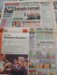 SABAH MELODİ GAZETESİ VE SABAH TELERAMA GAZETESİ KADINLARA ÖZEL - 9 mayıs 1994 -Uzlaşma filmi-Karikatürler-Walt Disney/Boncuk-Mort Walker-Dick Browne/Bizim Aile-Tom Armstrong/Marvin-Graham Allen-John Dodd/Kral Kedi-Süleyman Turan/Dön Artık-Astroloji-Bülent Kısa-Klinik-Meltem Pusat-Telerama Programı-Sabah Filmleri-Öğlen Filmleri-Akşam Filmleri- Rıfat mengi-nükhet duru-erdoğan sevgin-kadir çelik-ali Öztürk- Süleyman demirel-rıfat Mengi- şener Şen- Fatma Girik- fatih Kısaparmak- nurseli İdiz- Akrep Nalan- Sibel Can kısacağız Meltem pusat-bülent kısa- Altan kalıntaş-savaş ay- ercan Turgut- nesli çölgeçen-şener şen-uğur Yücel- ali uyandıran-meltem Doğanay-David Niven-James Belushi