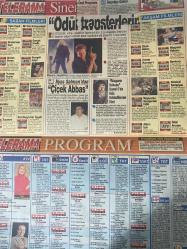 SABAH MELODİ GAZETESİ VE SABAH TELERAMA GAZETESİ KADINLARA ÖZEL - 6 Haziran 1994 -Karikatürler-Walt Disney/Boncuk-Mort Walker-Dick Browne/Bizim Aile-Tom Armstrong/Marvin-Graham Allen-John Dodd/Kral Kedi-Süleyman Turan/Dön Artık-Astroloji-Bülent Kısa-Klinik-Meltem Pusat-Telerama Programı-Sabah Filmleri-Öğlen Filmleri-Akşam Filmleri-Erdoğan Sevgin-burada dergisi-Kadir Çöpdemir-perihan Savaş--mahallenin muhtarlari-Cansu akbal--Metin Akpınar-Zeki Alasya-Adnan Şenses-Ali Öztürk--yataş mobilya-Star TV-Alp yalman--Süleyman Seba---Hasan Özaydın--Yasemin bozkurt-Tofaş grup başkanı Temel ataş--Reha muhtar- İlyas Salman-Nurhan Damcıoğlu-güneri Civaoğlu--hastane--Kanuni namına-rüzgârın korkusu—ailem için-Wings Hauser-Necat Okçugil-Serdar Gökhan-Don Taylor-Chris Sarandon-Jackie Chan