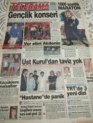 SABAH MELODİ GAZETESİ VE SABAH TELERAMA GAZETESİ KADINLARA ÖZEL - 11 Temmuz 1994 -Karikatürler-Walt Disney/Boncuk-Mort Walker-Dick Browne/Bizim Aile-Tom Armstrong/Marvin-Graham Allen-John Dodd/Kral Kedi-Süleyman Turan/Dön Artık-Astroloji-Bülent Kısa-Klinik-Meltem Pusat-Telerama Programı-Sabah Filmleri-Öğlen Filmleri-Akşam Filmleri-ErdoğanSevgin- Ateş attık-sibel can-burak Kut- Savaş Karakaş- Burak Kut- hakan ural-ali Öztürk- alev baymur-ipek Gümüşoğlu- Devrim Yücel- yonca Evcimik- trt- Ali Baransel- Sadi Hoşses- Seray sever-asım- Meltem Pusat- emrah-star TV- alo- alo bilgi- sarda bisiklet- sega- alo arkadaş- aşk falınız- taş devri-aslan Kral- Türkan Şoray- kartal Tibet- ateş parçası- ekrem Bora- tarık Akan- orhan Elmas- Nurhan Damcıoğlu-güneri Civaoğlu
