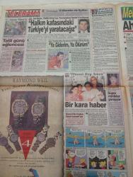 SABAH MELODİ GAZETESİ VE SABAH TELERAMA GAZETESİ KADINLARA ÖZEL - 31 Temmuz 1994 -Karikatürler-Walt Disney/Boncuk-Mort Walker-Dick Browne/Bizim Aile-Tom Armstrong/Marvin-Graham Allen-John Dodd/Kral Kedi-Süleyman Turan/Dön Artık-Astroloji-Bülent Kısa-Klinik-Meltem Pusat-Telerama Programı-Sabah Filmleri-Öğlen Filmleri-Akşam Filmleri-Erdoğan Sevgin- Feyyaz Tom şarkısı çizgi Yıldız Tilbe- Ali Kırca- Umur Bugay- güzin özyağcı-buket Dereoğlu- Nihat Körler- Cem Boyner- Meral Mansuroğlu- Cengiz Kurtay- süleyman Turan- meltem Pusat- Kadir inanır-türkan Şoray-Gary Cooper-Anthony Quinn- morg Sokağı cinayetleri- gönüllü baba- cehennemden kaçış-kara Gözlüm