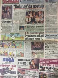 SABAH MELODİ GAZETESİ VE SABAH TELERAMA GAZETESİ KADINLARA ÖZEL - 12 Haziran 1994 -Karikatürler-Walt Disney/Boncuk-Mort Walker-Dick Browne/Bizim Aile-Tom Armstrong/Marvin-Graham Allen-John Dodd/Kral Kedi-Süleyman Turan/Dön Artık-Astroloji-Bülent Kısa-Klinik-Meltem Pusat-Telerama Programı-Sabah Filmleri-Öğlen Filmleri-Akşam Filmleri-Erdoğan Sevgin-Nesrin Balkıs-Ali Öztürk-Gökben-Erol kardese-bizimkiler-Gözde Tan--Melih Gökçek-Ali kırcan-devlet Bakanı Necmettin cevheri-Sevim Tuna-Koray Şan-Alpay--yeşim salkım--Seyfi dursunoğlu--huysuz Virjin-Necla Erol--Ercan Yazgan--Müge Akyamaç-neslihan kılıç-Nazan ayaz-Leyla Nil- Gendekor ahşap Sanayi-esteplast-Nanyu-sega-alo bilgi-Senna-Eda Özülkü-Nazan Şoray-Melike demirağ-Esin Afşar-Armağan Şenol-Nuran Atmanoğlu-Gazanfer Özcan-Halit Kıvanç-Özdemir Erdoğan-Pembe çerçeve-Banu sağnak-Aylin Livaneli-Chevy Chase-Darly Hannah-Kartal Tibet-yalçın gülhan-sevda karaca-Kırk douglas-Richard Gere