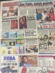 SABAH MELODİ GAZETESİ VE SABAH TELERAMA GAZETESİ KADINLARA ÖZEL - 13 Haziran 1994 -Karikatürler-Walt Disney/Boncuk-Mort Walker-Dick Browne/Bizim Aile-Tom Armstrong/Marvin-Graham Allen-John Dodd/Kral Kedi-Süleyman Turan/Dön Artık-Astroloji-Bülent Kısa-Klinik-Meltem Pusat-Telerama Programı-Sabah Filmleri-Öğlen Filmleri-Akşam Filmleri-Erdoğan Sevgin-Nesrin Balkıs-Ali Öztürk-Savaş Buldan-A takımı-Savaş Ay--Behçet cantürk-Tarkan’la birlikte söyleyelim-yalan rüzgârı-Kadir Çöpdemir-kontakt lens merkezi-Sega-Emrah-Çelik-Seray Sever—aydan Burhan-Zeki Alasya-Metin Akpınar-Mehmet Özışık-Hülya Avşar-nurhan Damcıoğlu-- hastane-baldız-Müjde Ar-Kadir İnanır—ertem göreç-Serdar Gökhan-perihan Savaş-Marlee Matlin-Lee Remick-Baldız-Müjde Ar-Kadir İnanır