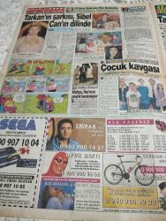 SABAH MELODİ GAZETESİ VE SABAH TELERAMA GAZETESİ KADINLARA ÖZEL - 15 Temmuz 1994 -Karikatürler-Walt Disney/Boncuk-Mort Walker-Dick Browne/Bizim Aile-Tom Armstrong/Marvin-Graham Allen-John Dodd/Kral Kedi-Süleyman Turan/Dön Artık-Astroloji-Bülent Kısa-Klinik-Meltem Pusat-Telerama Programı-Sabah Filmleri-Öğlen Filmleri-Akşam Filmleri-ErdoğanSevgin- Murat belge-emrah- Nilüfer- Kadir Kadir Tapucu- Ahmet kaya-kanal D- neşe Erberk-arzum onan- Banu Sağnak- ursula Andres- kaset toptan biraderler A.Ş- Sibel Can- Tarkan- ayhan aşarız- Ali öztürk-nazan öncel-buketleri Dereoğlu-sega-emrah-alo bilgi-ask falınız-oyun hatt-star tv-ibrahim tatlises-ibo shwow- Tolga savacı-fullden Uraz- Kadir inanır-necla Nazır- Nurhan Damcıoğlu- banu sağnak- İlyas salman-cüneyt Arkın