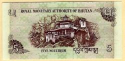 Bhutan 5 Ngultrum 2006 - P-28a UNC (MZT 15 469) ÇİL
