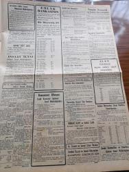 Vatan Gazetesi - 17 Temmuz 1949 - Mühim Bir Rapor Yazan Ahmet Emin Yalman Köşe Yazısı - Demokratlar Nihat Erim'e Cevap Veriyor - Kütahya Milletvekili Adnan Menderes Nihat Erim CHP İle Hükümetin Hareket Birliğini Temine Çalışıyor Dedi - Vatan Haini Molla Mustafa'nın Yardakçılığını Yapan Ajanlar İstanbul'da Ve Diyarbakır'da Faaliyette Bulunuyor - Katolik Ortodoks Kiliselerinin Komünizme Müşterek Cephesi - Tek Tip Ekmek Yarın Çıkıyor - Dışişleri Bakanı Necmettin Sadak'ın Marshall Planı Hakkında Beyanatı - Berlin Oteli Yazan Vicki Baum Yazı Dizisi - Geçmişte Bugün Tırnova'nın Zaptı Yazan Feridun Fazıl Tülbentçi Yazı Dizisi - Amerika'nın İstiklali Yazan Doktor Tarık Zafer Tunaya Köşe Yazısı - Edebiyat Fakültesi Yeni Bir Tarih Mecmuası Çıkaracak - Nehru'ya Suikast - Dünyaca Tanınmış Sofia Vembo'nun Konseri - Elektrik Asrının Mucizeleri - Amerika'dan Vatana Yazan Altemur Kılıç Yazı Dizisi - Eski Sovyet Albayı Tokayev'in İfşaatı - Türk Kriminoloji Enstitüsü