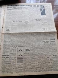 Vatan Gazetesi - 13 Temmuz 1949 -  Çorum Kurbanlarının Bir Kısmı Defnedildi - Sovyetlerin Himayesinde Yeni Bir Kukla Kürt Devleti Kuruluyor - Hilmi Uran'ın Beyanatı - Demokrat Parti'liler Hilmi Uran'ın Beyanatını Tahlil Ediyor - İslamistan'ın Kurulma Zamanı - Demirperde Arkasında Moskova'ya Karşı Esaslı Mukavemet - Dün Altı Feci Uçak Kazası Oldu - Berlin Oteli Yazan Vicki Baum Yazı Dizisi - Geçmişte Bugün Sadrazam Ayas Paşa'nın Ölümü Yazan Feridun Fazıl Tülbentçi Yazı Dizisi - Doktor Lütfi Kırdar Dün Talebe Federasyonu Mümessilleri İle Görüştü - Köylüye Toprak - Cumhurbaşkanı İsmet İnönü'nün Erzurumlulara Hitabesi - Prenses Faize İstanbul'a Geliyor -  Kahve Fiyatları Neden Yükseliyor - Yurt Köşelerinden Röportajlar Yazan Recep Bilginer - Hindistan'da Komünizm Nasıl Ezildi - Çapamarka - Bulmaca - Devlet Operasında Carmen Ve Sevil Berberi