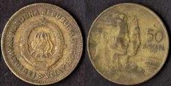 YUGOSLAVYA 50 DINARA 1955