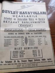 Vatan Gazetesi - 24 Temmuz 1949 - Dünya Ölçüsünde Bir Şehir Toplantısı Yazan Ahmet Emin Yalman Köşe Yazısı - İzmir'de Şiddetli Bir Zelzele Oldu - Karaburunda İki Kişi Öldü Ve 215 Ev Hasara Uğradı Çeşmede De 80 Ev Yıkıldı - Başbakan Şemsettin Günaltay İstanbul'a Geldi - Bugün Basın Bayramını Kutluyoruz - Nihat Erim'in Beyanatı Hararetli Münakaşalara Yol Açtı - Radyo ile Şehir Toplantıları İlk Toplantı Dün Yapıldı - Winston Churchill'in İşçi Kabinesine Hücumu - Berlin Oteli Yazan Vicki Baum Yazı Dizisi - Geçmişte Bugün İkinci Meşruiyetin Resmen İlanı Yazan Feridun Fazıl Tülbentçi Yazı Dizisi - Hatay'ın Kurtuluş Yıldönümü Kutlandı - Raman'da Petrol İstihsali Artıyor -  Cihan Tarihinin En Büyük Muharebelerinden Biri Ankara Savaşı Yazan Feridun Fazıl Tülbentçi - Amerika'dan Vatana Yazan Altemur Kılıç Yazı Dizisi - Tam 5 Sene Evvel Hitler'in Yanı Başında Patlayan Bomba Nakleden Mehmed Selim Tura Yazı Dizisi - Fenerbahçe Kalecilerinden Hüsnü Vefa'ya Girdi - Bugünkü Yüzme Müsabakaları - Singer