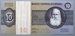 BREZİLYA=1980  10 Cruzeiros  P-193e  ÇİL'