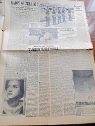 Ulus Gazetesi - 24 Mart 1950 - Cumhurbaşkanı İsmet İnönü'nün Polatl'da İlk Seçim Nutku - Devlet Başkanımız İsmet İnönü Anayasa'da Değişikler Yapılmasına Ve İkinci Bir Mecliste Kurulmasına İhtiyaç Gördüğünü Etrafıyla Açıklandı - Cumhurbaşkanı İsmet İnönü'nün Polatlı Ziyaretinden İntibalar Yazan Kemal Zeki Gençosman - Büyük Millet Meclisinde Af Tasarısı Üzerinde Sert Tartışmalar Oldu - Türk İtalyan Paktı Hakkında Kont Sforza'nın Demeci - Grekoromen Şampiyonası Bitti Muharrem Candaş Dünya Şampiyonluğunu Kazandı - Uçan Gölgeler Yazan Server Bedi Yazı Dizisi - Devlet Tiyatrosunda Bu Gece Özel Müsamere Veriliyor - Yankee Paşa Yazan Edison Marshall Yazı - Pakistan'da İki Ay Yazan Perihan Kuturman Yazı Dizisi - Tarafsız Bir Görüşle Yahya Kemal Yazan R. Necdet Evrimer - En Güzel Halk Oyunları - Doğu Anadolu'dan Röportajlar Yazan Kadri Kemal Kop - Hemşire Nimet Yazan Azmiye Hami Güven Yazı Dizisi - Mualla Gökçay Bomonti Aile Saz Salonunda - Cumhurbaşkanı İsmet İnönü'nün Polatlı Gezisinden Resim
