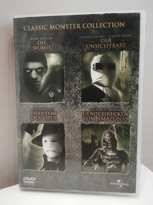 Universal classic monsters collection dvd film box set - Efemera - kitantik  | #27542506000286