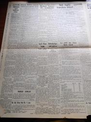 Vatan Gazetesi - 8 Eylül 1950 - Burma'dan Bize Bir Ders Yazan Ahmet Emin Yalman Köşe Yazısı - Kasım Gülek İktidar Hayal Sukutuna Uğradı Dedi - CHP Genel Sekreteri Kasım Gülek %40 Kazandıklarını Söylüyor - Kore Harbine Dair Dün Verdiği Bir Beyanatta Truman Kızılların Yenileceğini Söyledi - Marshall Planından Ayrılan Yeni Miktar - Hakikat Peşinde Muzaffer Kayalıbay'ın Arkadaşı Remzi Tatari İle Konuşma - Geçmişte Bugün Muallim Mektepleri İhya Edilirken Yazan Feridun Fazıl Tülbentçi Yazı Dizisi - Hukuka İnanma ve Saygı Yazan Ordinaryüs Profesör Doktor Sıddık Sami Onar - Perde Arası Yazan Vicki Baum Yazı Dizisi - Türkiye'nin İlk Kadın Belediye Başkanı Olan Mersin Belediye Başkanı Müfide İlhan - Şehir Tiyatrosunda Bu Yıl Oynanacak Eserler - Dramda Moliere'in Bir Eseri Komedi'de Verneuil'in Bir Eseri Oynanacak - Galatasaray Takımı Yarın İngiltere'ye Gidiyor - Beşiktaş'ın Pazar Günü Yapacağı Maçlar - Kanuni Sultan Süleyman Yazan Feridun Fazıl Tülbentçi Yazı Dizisi - Asya'nın En akıllı Kadını