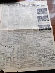 Vatan Gazetesi - 8 Eylül 1950 - Burma'dan Bize Bir Ders Yazan Ahmet Emin Yalman Köşe Yazısı - Kasım Gülek İktidar Hayal Sukutuna Uğradı Dedi - CHP Genel Sekreteri Kasım Gülek %40 Kazandıklarını Söylüyor - Kore Harbine Dair Dün Verdiği Bir Beyanatta Truman Kızılların Yenileceğini Söyledi - Marshall Planından Ayrılan Yeni Miktar - Hakikat Peşinde Muzaffer Kayalıbay'ın Arkadaşı Remzi Tatari İle Konuşma - Geçmişte Bugün Muallim Mektepleri İhya Edilirken Yazan Feridun Fazıl Tülbentçi Yazı Dizisi - Hukuka İnanma ve Saygı Yazan Ordinaryüs Profesör Doktor Sıddık Sami Onar - Perde Arası Yazan Vicki Baum Yazı Dizisi - Türkiye'nin İlk Kadın Belediye Başkanı Olan Mersin Belediye Başkanı Müfide İlhan - Şehir Tiyatrosunda Bu Yıl Oynanacak Eserler - Dramda Moliere'in Bir Eseri Komedi'de Verneuil'in Bir Eseri Oynanacak - Galatasaray Takımı Yarın İngiltere'ye Gidiyor - Beşiktaş'ın Pazar Günü Yapacağı Maçlar - Kanuni Sultan Süleyman Yazan Feridun Fazıl Tülbentçi Yazı Dizisi - Asya'nın En akıllı Kadını