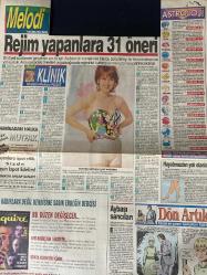 SABAH MELODİ GAZETESİ VE SABAH TELERAMA GAZETESİ KADINLARA ÖZEL - 6 Temmuz 1994 -Hababam Sınıfı Müzikali-Karikatürler-Walt Disney/Boncuk-Mort Walker-Dick Browne/Bizim Aile-Tom Armstrong/Marvin-Graham Allen-John Dodd/Kral Kedi-Süleyman Turan/Dön Artık-Astroloji-Bülent Kısa-Klinik-Meltem Pusat-Telerama Programı-Sabah Filmleri-Öğlen Filmleri-Akşam Filmleri-Erdoğan Sevgin-Yıldırım bekçi-Şener Şen-Rıfat Ilgaz-İlyas Salman-Ali kırca--Ayşegül Aslan-Ebru Gündeş-muazzez abacı-burada dergisi-Ali Öztürk-Yıldız Tilbe-aziz Ahmet-Derya Baykal--Şevket Altuğ-Adile Naşit-Ahmet gülhan-Ayşen Gruda-Aydın Arun-İbrahim Tatlıses-Hülya Avşar—Emrah-Orhan Oğuz-Uğur Yücel-Ayşegül Aldinç-olgun Şimşek-Özdemir han—yelda Kara—nesrin balkıs-TRT Genel müdürü Profesör Tayfun Akguner-Esquize dergisi-Nurhan Damcıoğlu-Zafer ergin-güneri Civaoğlu-Aut Tuğba-Salih Güney-Faruk Peker-Orçun Sonat-gönül hancı-Ekrem Bora-Ajda Pekkan-Carl Benstein-John Frankenheimer
