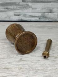 Antika Nadir Osmanlı Eczacı Pirinç Havan