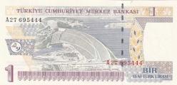 8. Emisyon A27 Serisi 1 YTL Güzel Numaralı