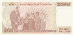 7. Emisyon I66 Serisi 100.000 Türk Lirası Güzel Numaralı