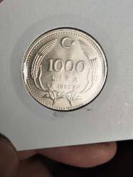 1000 LİRA 1990  ÇEVREMİZİ SEVELİM VE KORUYALIM