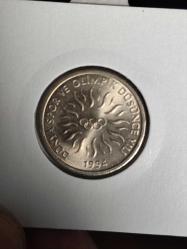 10 BİN LİRA 1994 DÜNYA SPOR OLİMPİK DÜŞÜNCE YILI