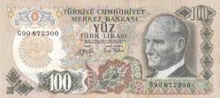 6. Emisyon G90 Serisi Seri Sonu 100 Türk Lirası