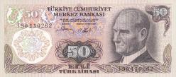 6. Emisyon I90 Serisi Seri Sonu 50 Türk Lirası