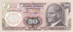 6. Emisyon H90 Serisi Seri Sonu 50 Türk Lirası Güzel Numaralı