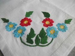 SARMA İP   İŞLEMELİ - NİŞAN BOHÇASI