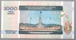 BURUNDİ=2009  1000 Francs   P-46a   ÇİL'