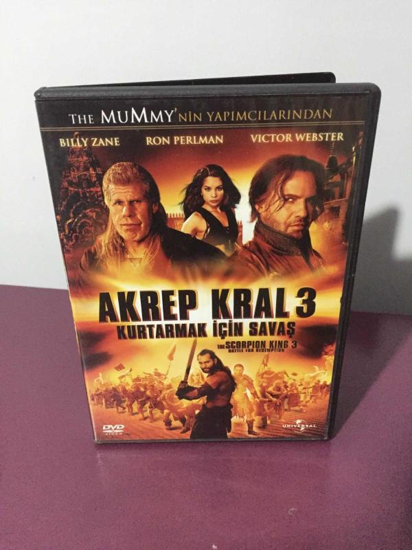 Efemera - Dvd Film Akrep Kral 3 Kurtarmak İçin Savaş Türkçe Dublaj