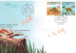 2022 Dünya Çevre Günü (İklim Değişikliği) FDC/ İlk Gün Zarfı