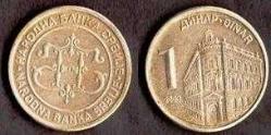 SIRBİSTAN 1 DINAR 2003