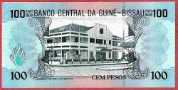 GUINEA BISSAU 100 Pesos 1990 p11 UNC (MZT 16 894) ÇİL